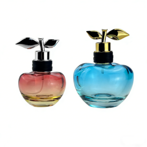 Romantic Heart-Shaped Floral-Cap Perfume Bottle Collection (50ml / 100ml) AWG6775 AWG6774