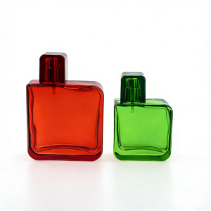 Vibrant Square Glass Perfume Bottle Collection (50ml / 100ml)AWG8469 AWG8470