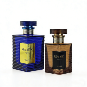 Luxury Textured Square Glass Perfume Bottle Collection (50ml / 100ml) AWG6830 AWG6829